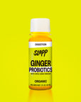 Slapp Ginger Probiotics wellness shot bottle with apple cider vinegar for digestion.